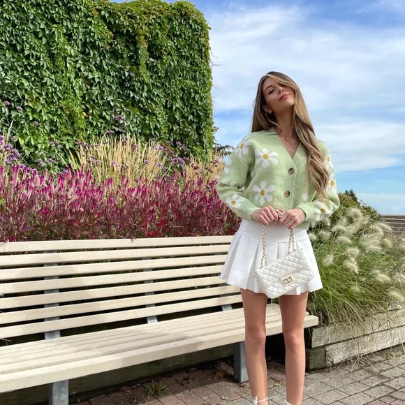 Princess Polly Cropped Cardigan Sweater - Picture 5 of 5